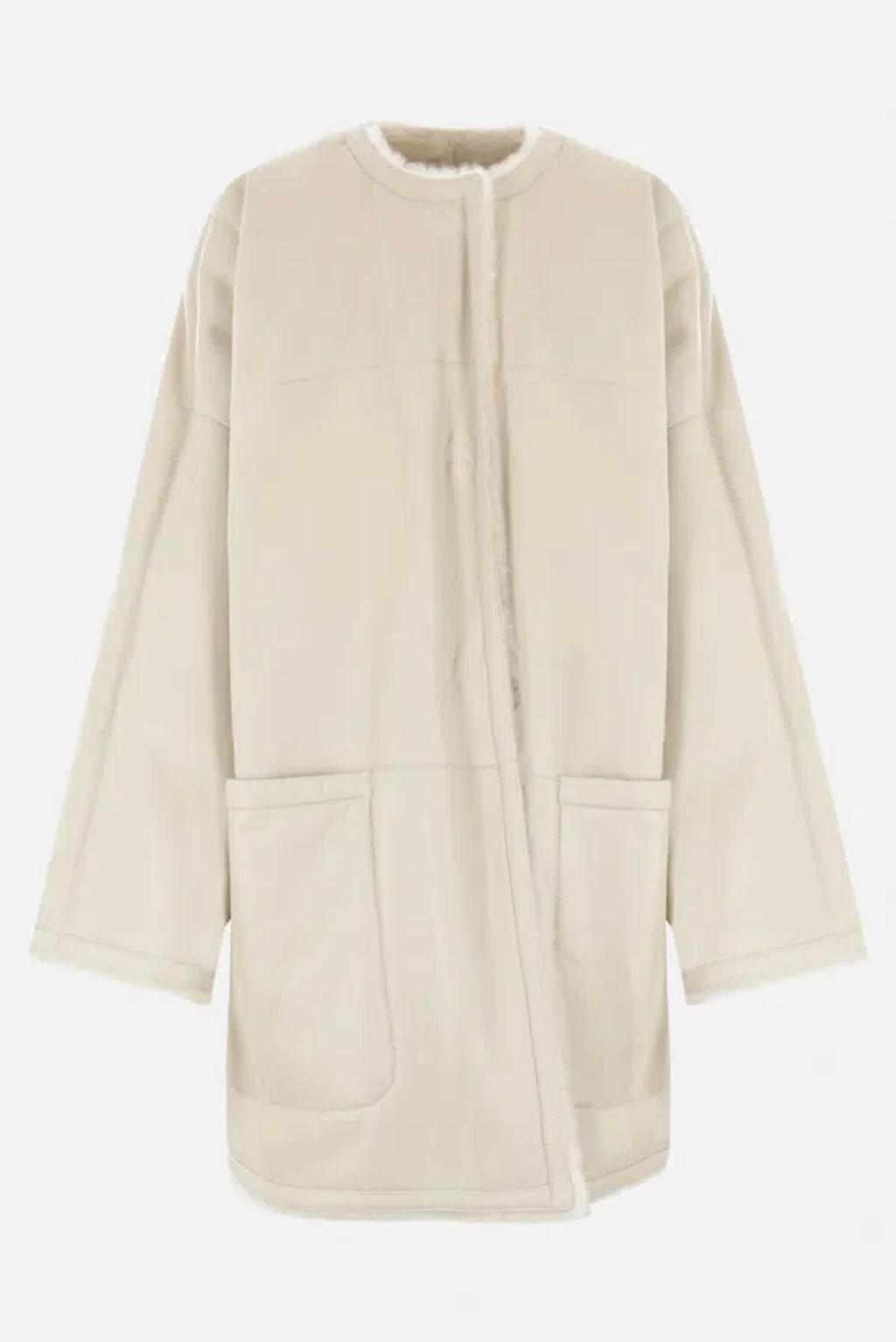 Coats In Beige Product Image