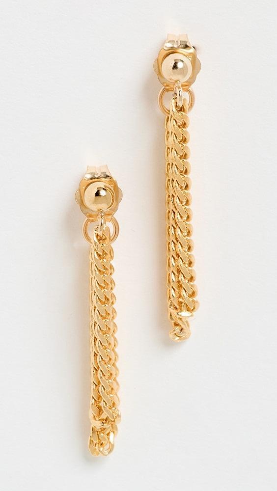 Gwen Beloti Double Link Drop Earrings | Shopbop Product Image