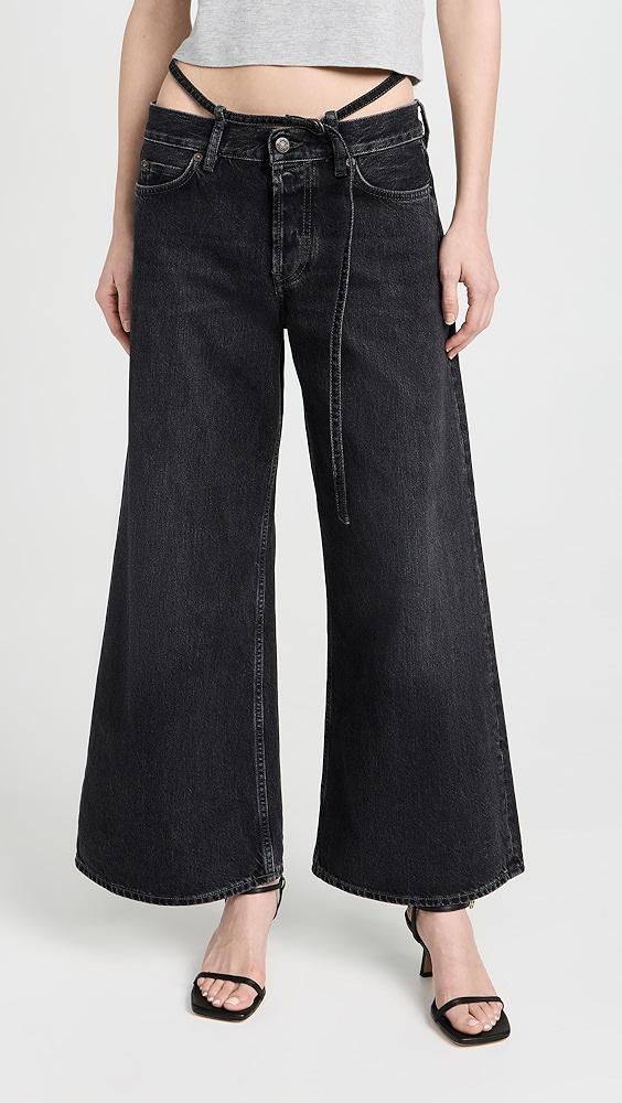 Acne Studios 2004 Vintage Black Denim Jeans | Shopbop Product Image