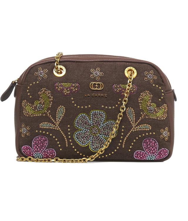 Borsa a spalla con strass Female Product Image