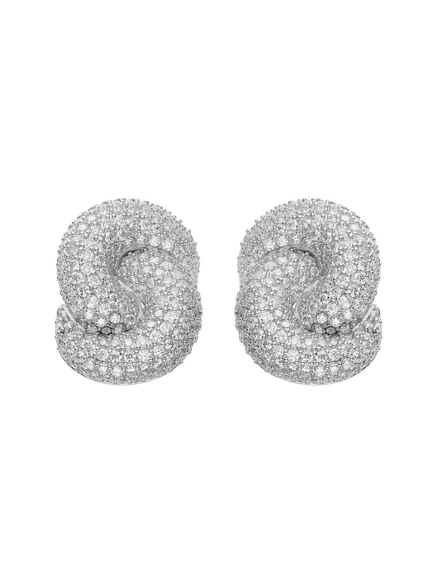 Mia Earrings (White) Product Image