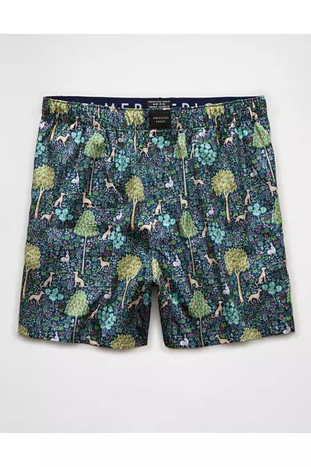 AEO Mens Fields Tapestry Satin Pocket Boxer Short Men's Product Image