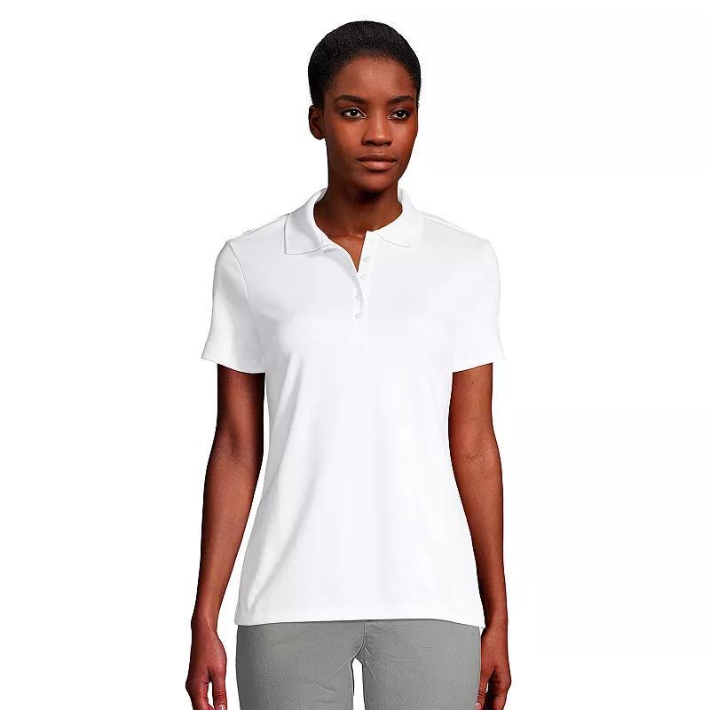 Womens Lands End Supima Cotton Polo Shirt Product Image