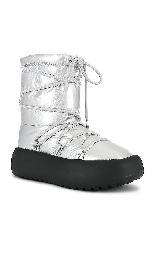 RAYE Tignes Boot in Metallic Silver. Size 7, 8.5, 9. Product Image