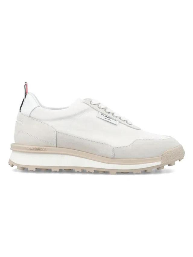 THOM BROWNE Alumni Sneakers In Neutrals Product Image