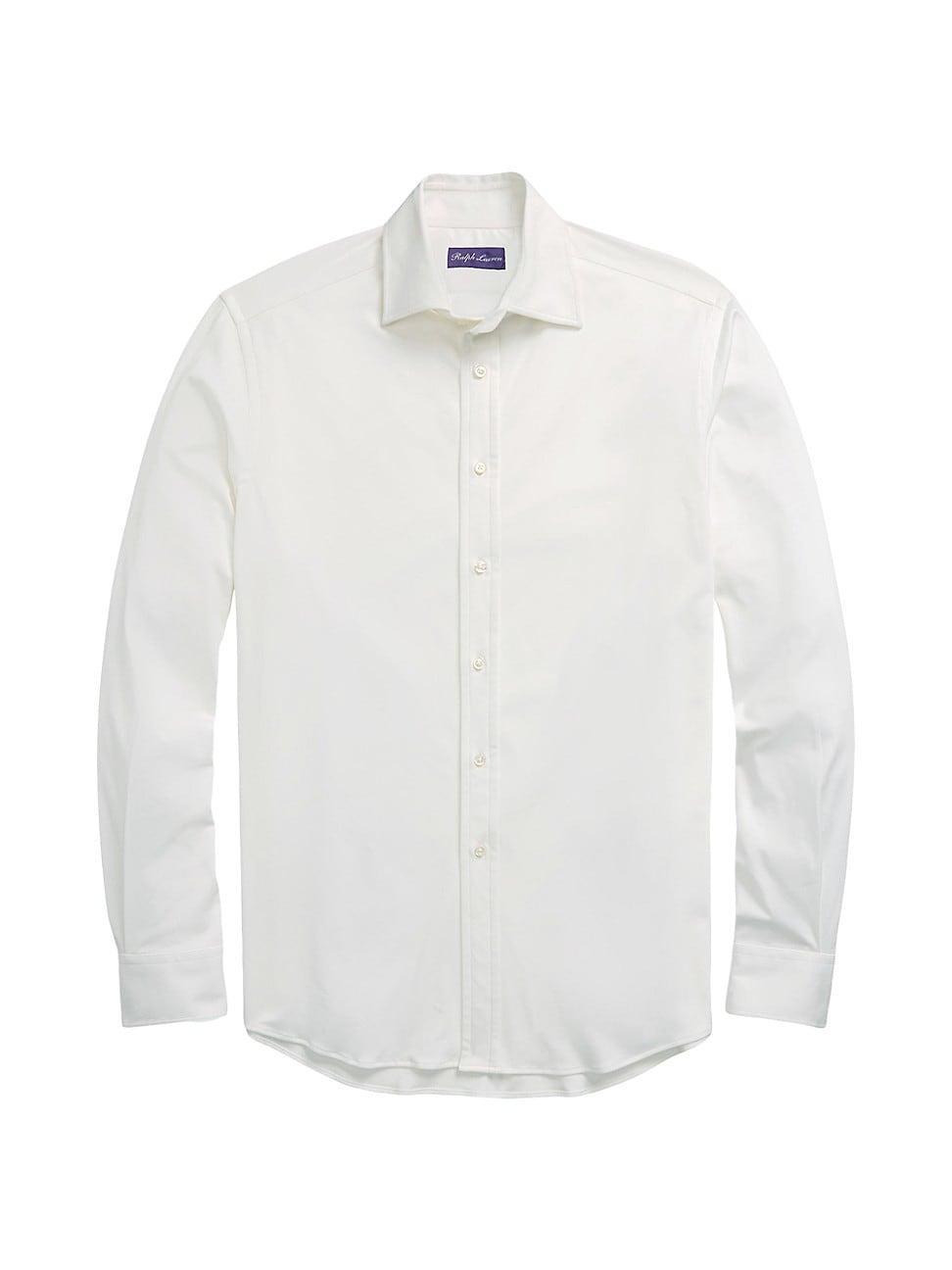 Mens Stretch Cotton Long-Sleeve Dress Shirt Product Image