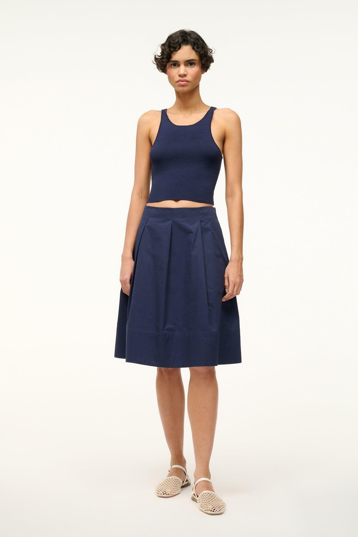 LONDON SKIRT | NAVY Product Image