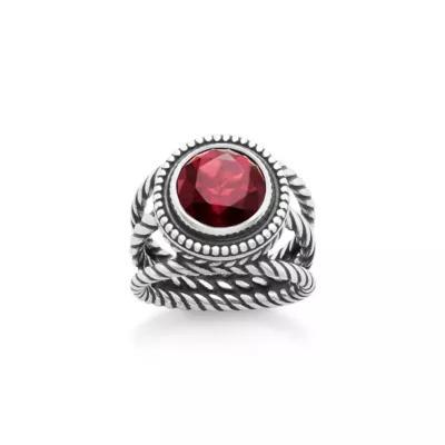 Twisted Wire Gemstone Ring Product Image