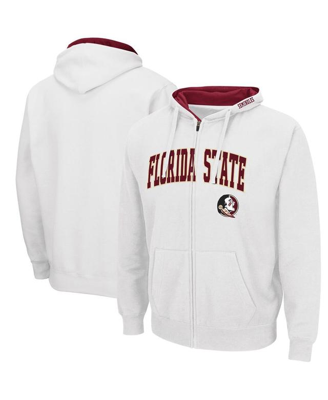 Mens Colosseum Florida State Seminoles Arch & Logo 3.0 Pullover Hoodie Product Image