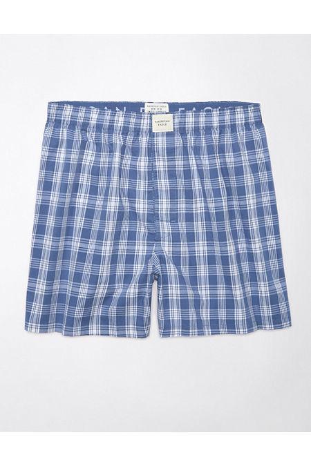 AEO Plaid Stretch Boxer Short Men's Product Image