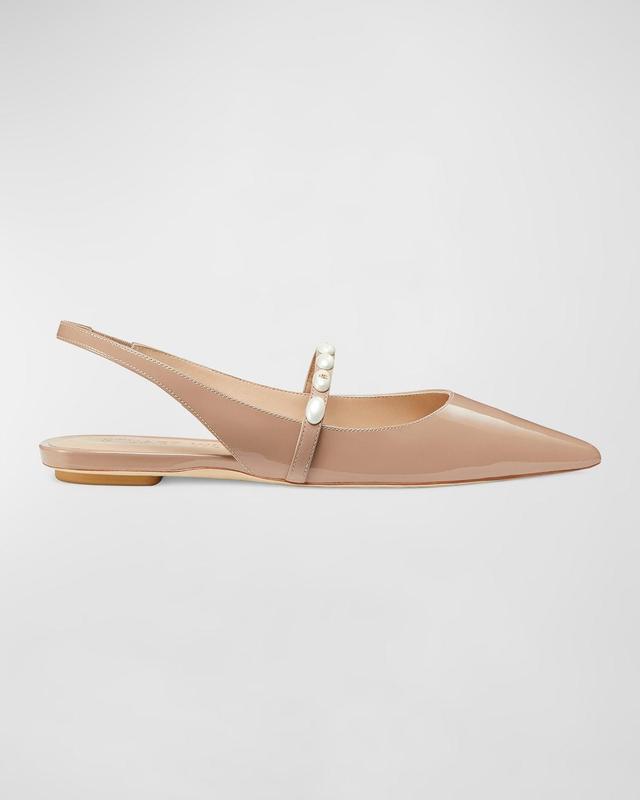 Emilia Pearlita Patent Slingback Ballerina Flats Product Image