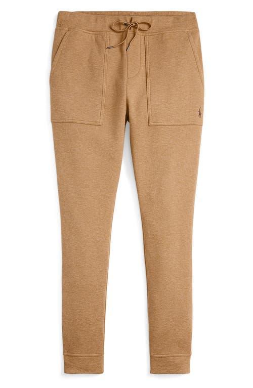 Double Knit Jacquard Joggers In Classic Camel Heather Product Image