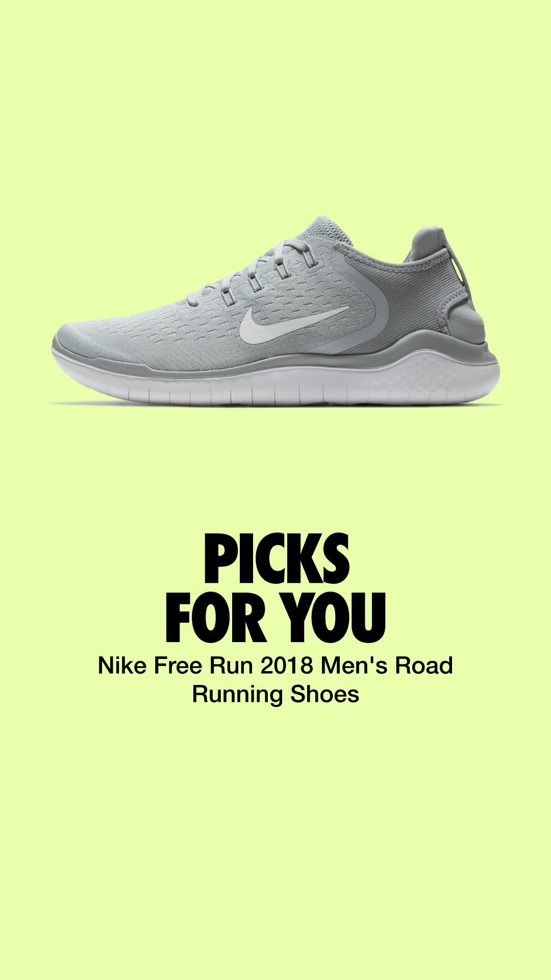 Nike Men's Free Run 2018 Road Running Shoes Product Image