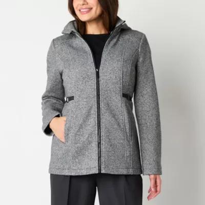 Liz Claiborne Womens Fleece Midweight Jacket Product Image