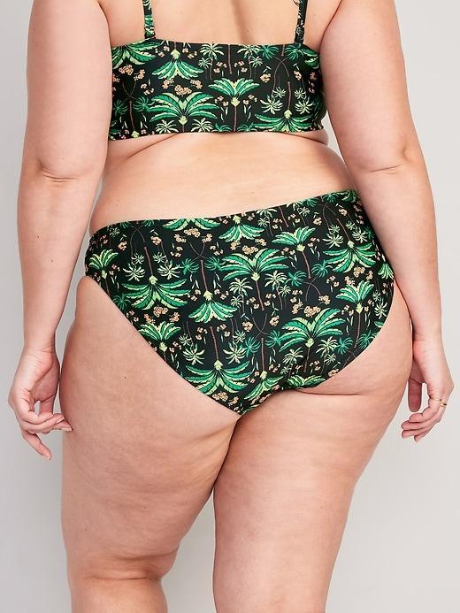 High-Waisted Classic Bikini Swim Bottoms Product Image