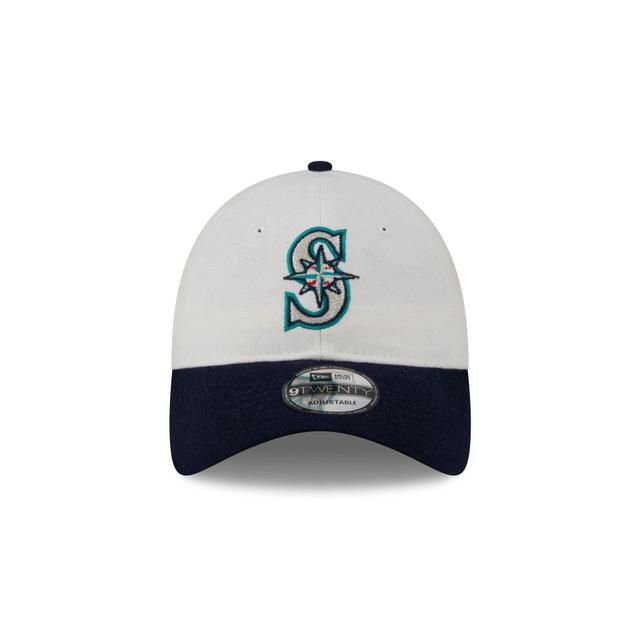 Seattle Mariners Plaid 9TWENTY Adjustable Hat Male Product Image