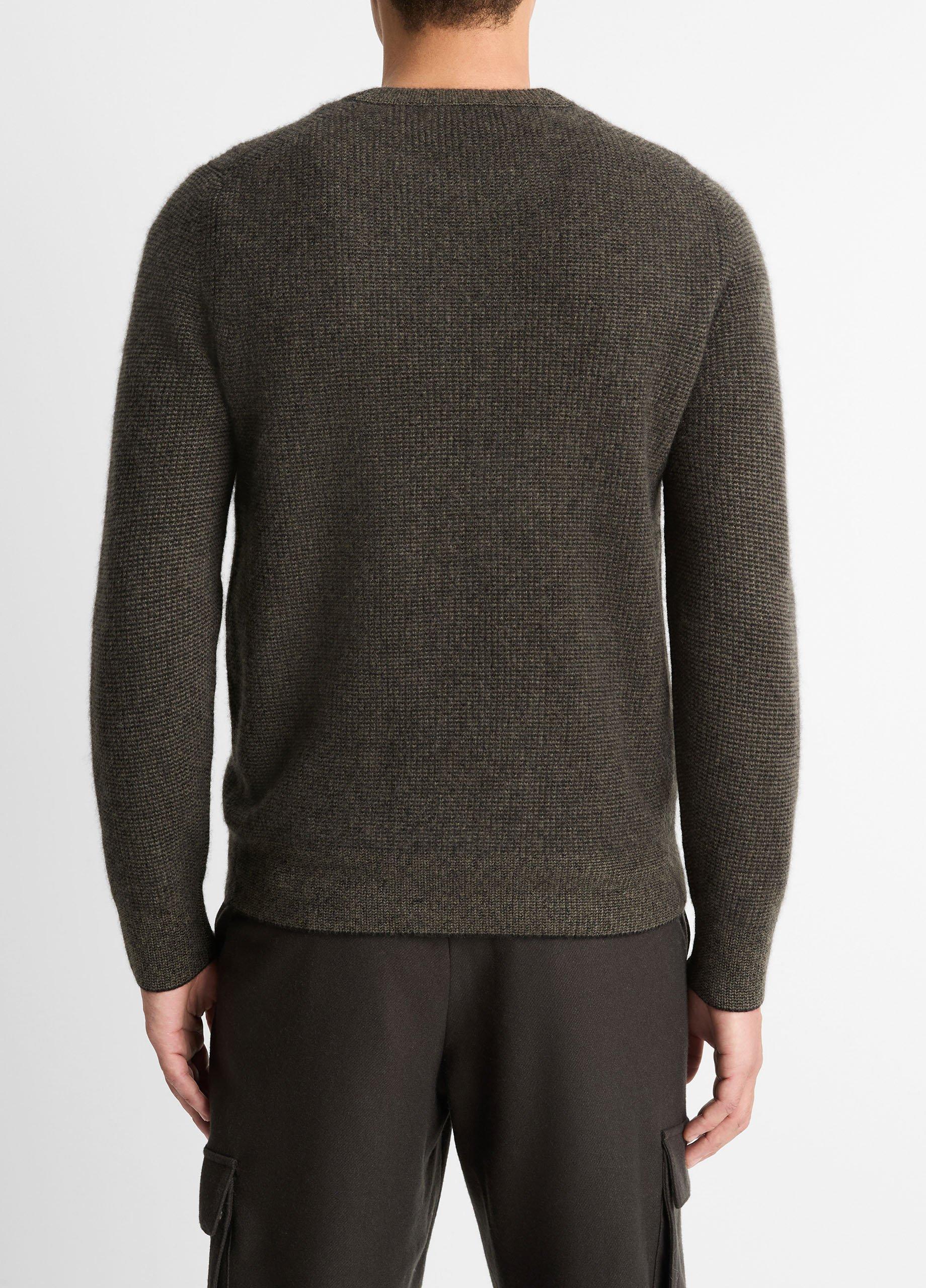 Plush Cashmere Thermal Crew Neck Sweater Product Image