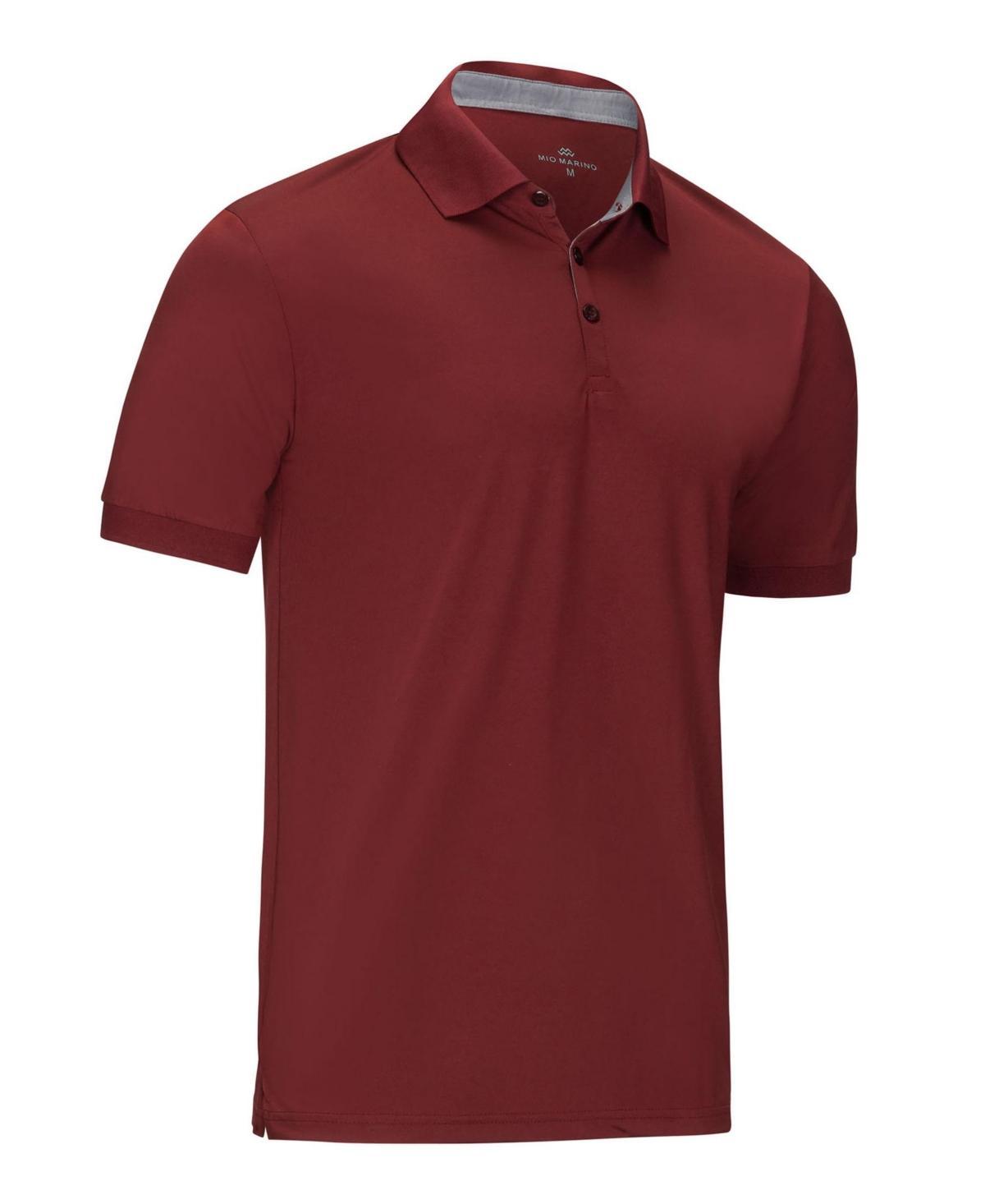 Mio Marino Mens Designer Golf Polo Shirt Product Image