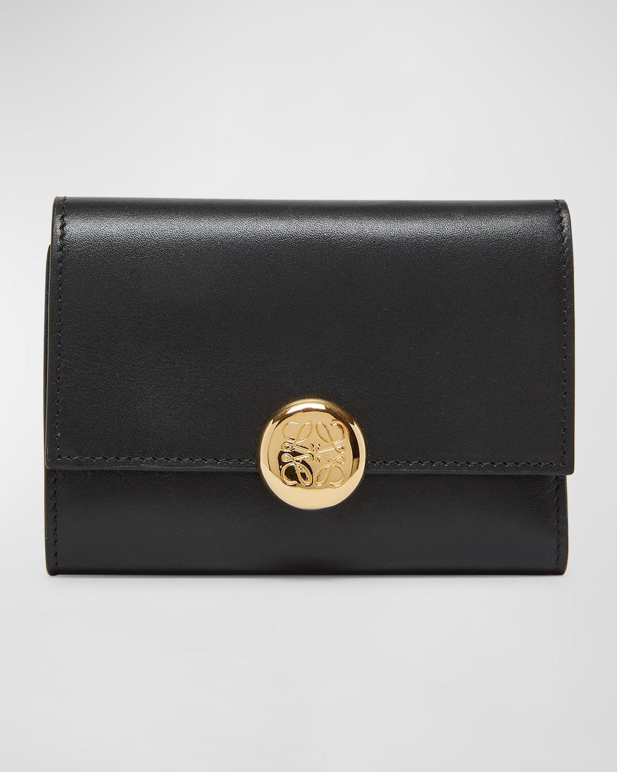 Womens Pebbled Leather Wallet Product Image