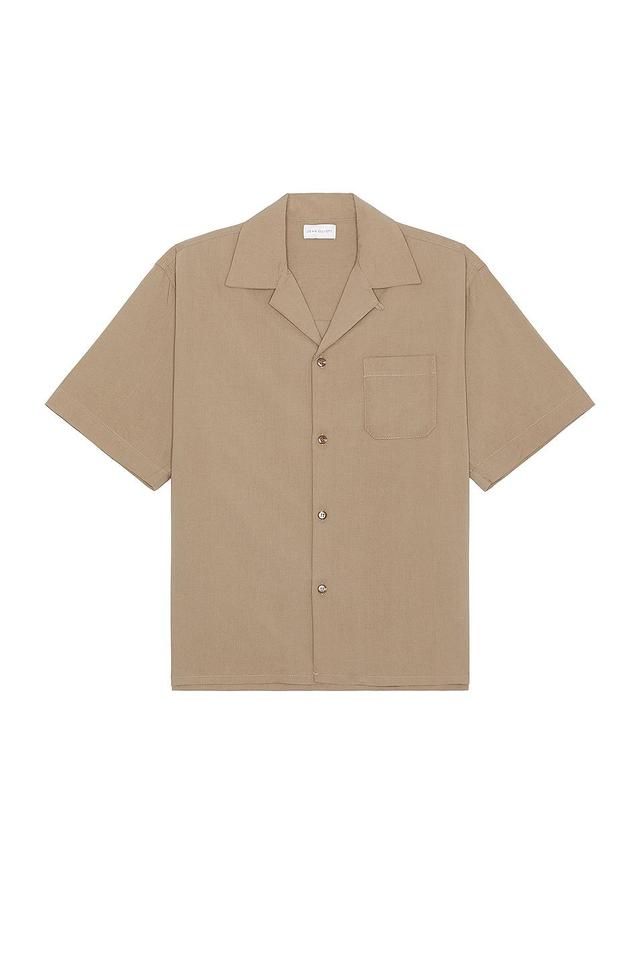 Mens Solid Camp Shirt Product Image