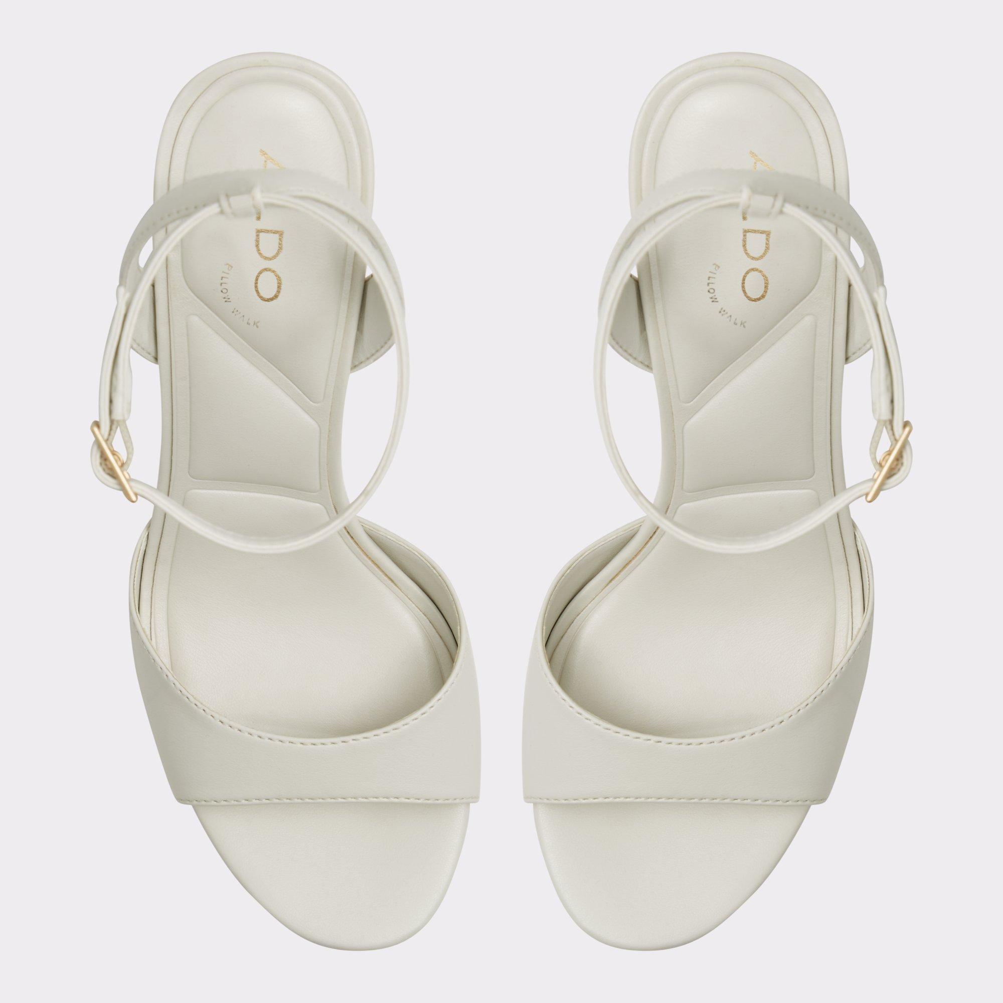 Valoria White Women's Platform sandals | ALDO US Product Image