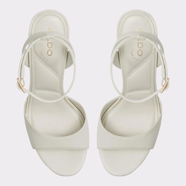 Valoria White Women's Platform sandals | ALDO US Product Image