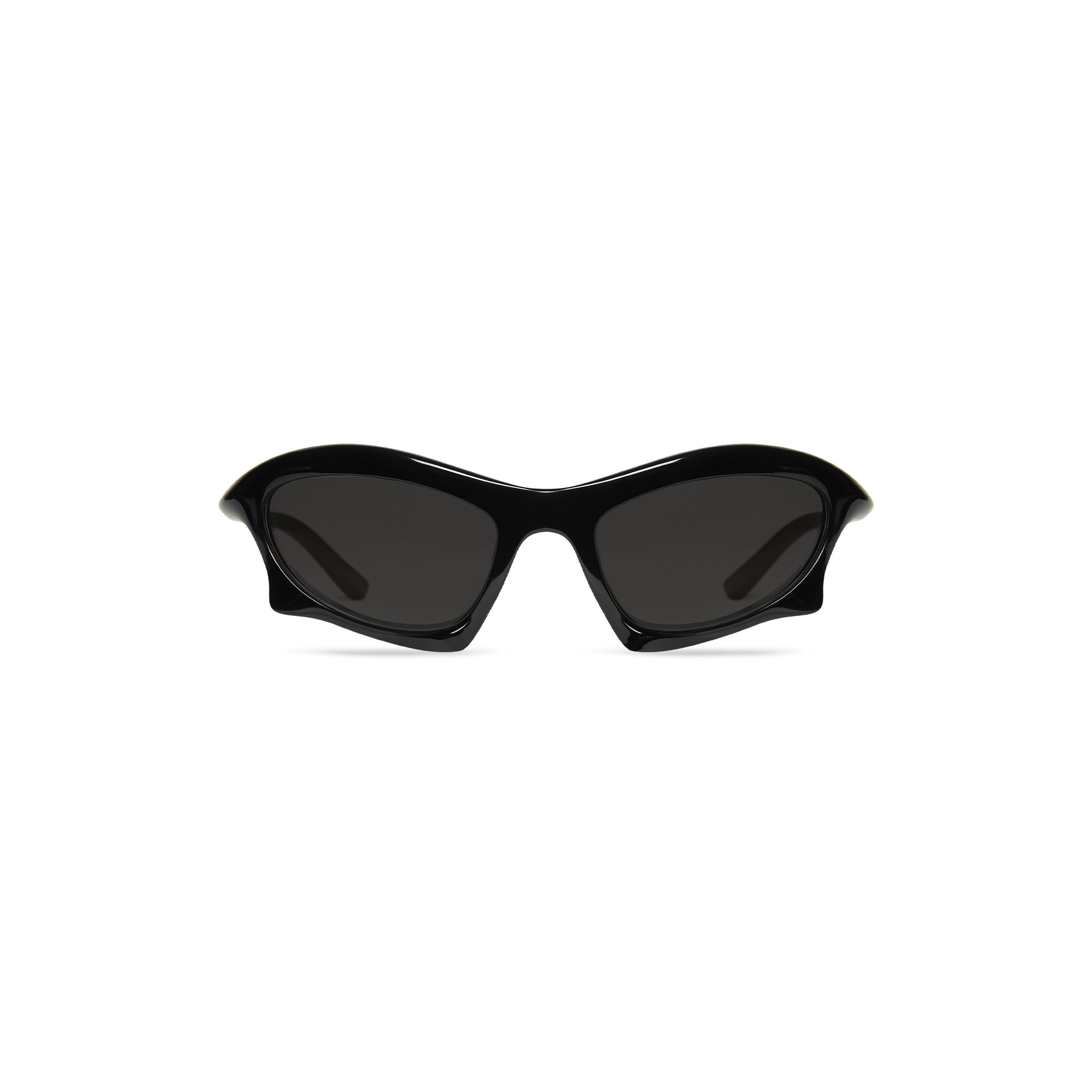 Bat Rectangle Sunglasses in Black Product Image