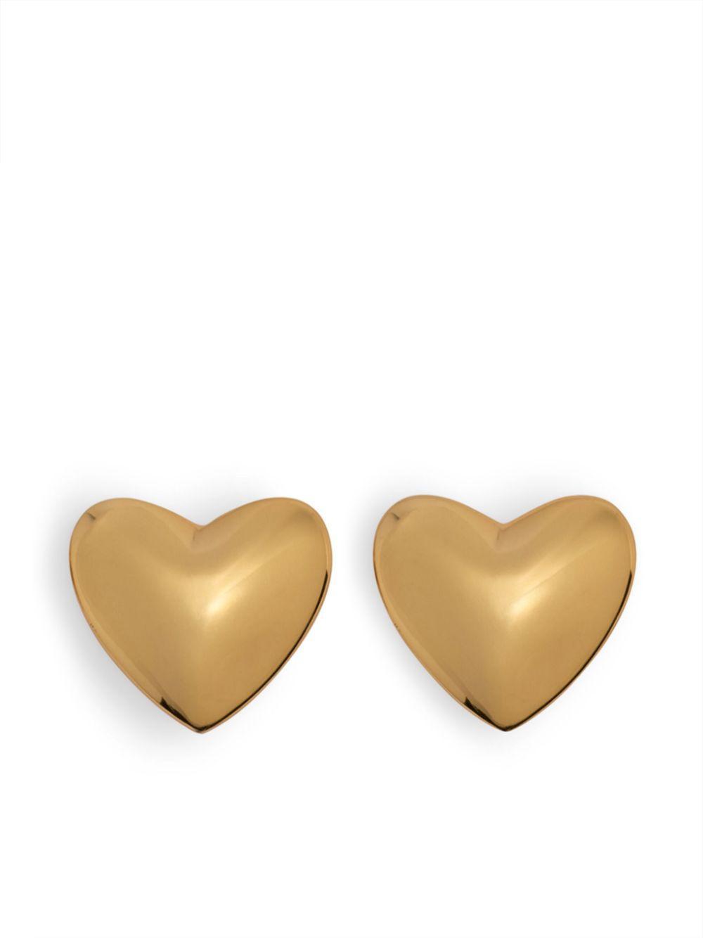 Heart pendant earrings product image