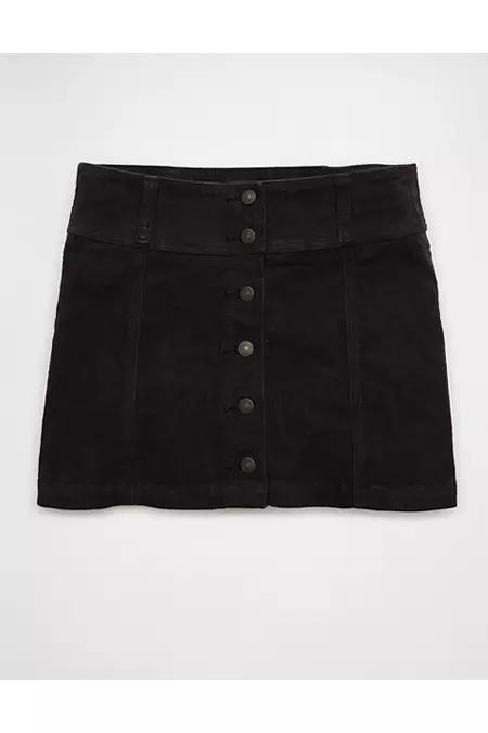 AE High-Waisted A-Line Corduroy Mini Skirt Women's Product Image