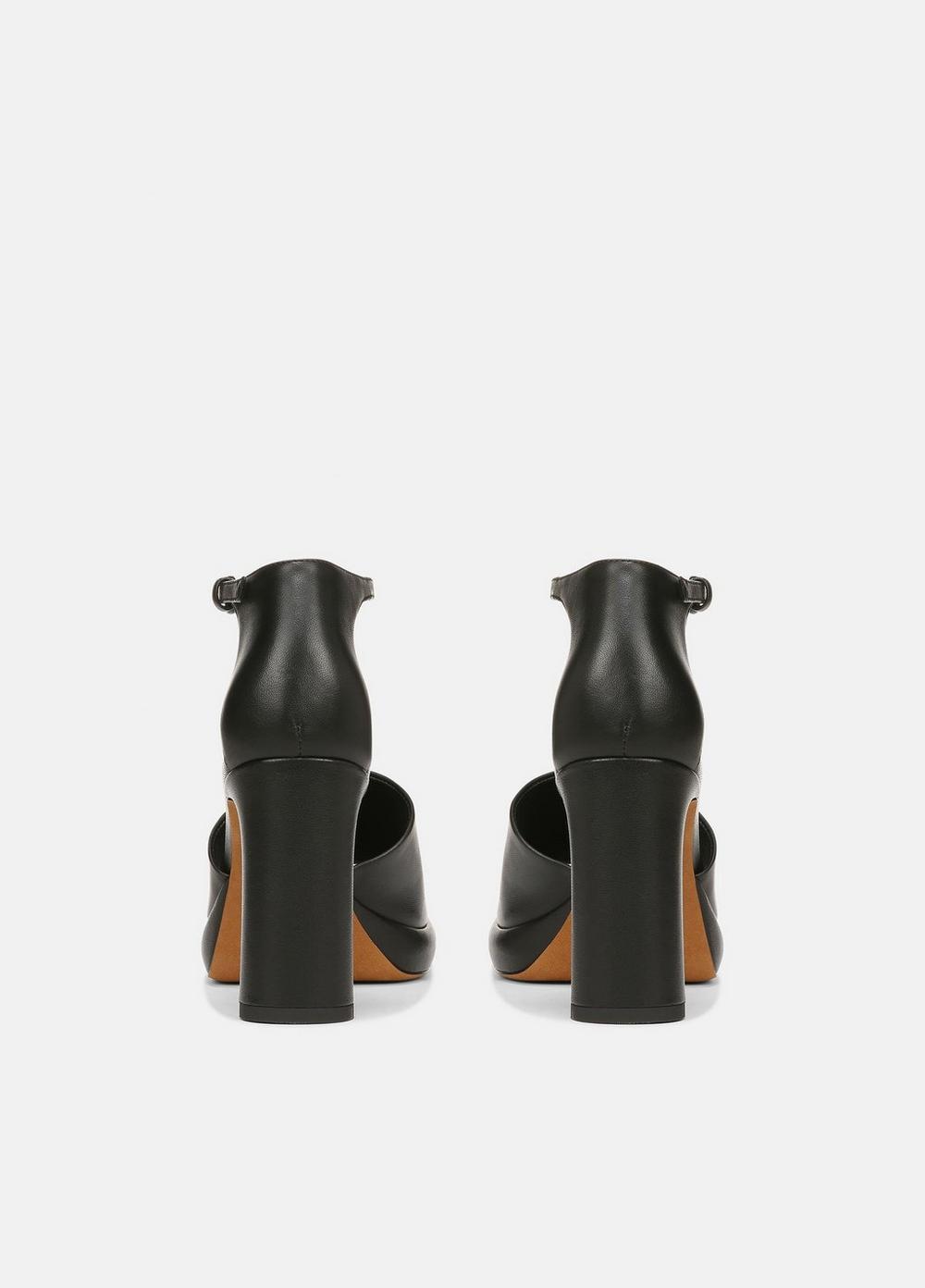 Amara Leather Platform Heel Product Image