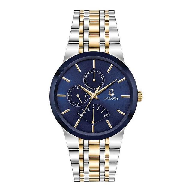 Bulova Mens Two-Tone Multi-Function Dial Watch - 98C132 Product Image