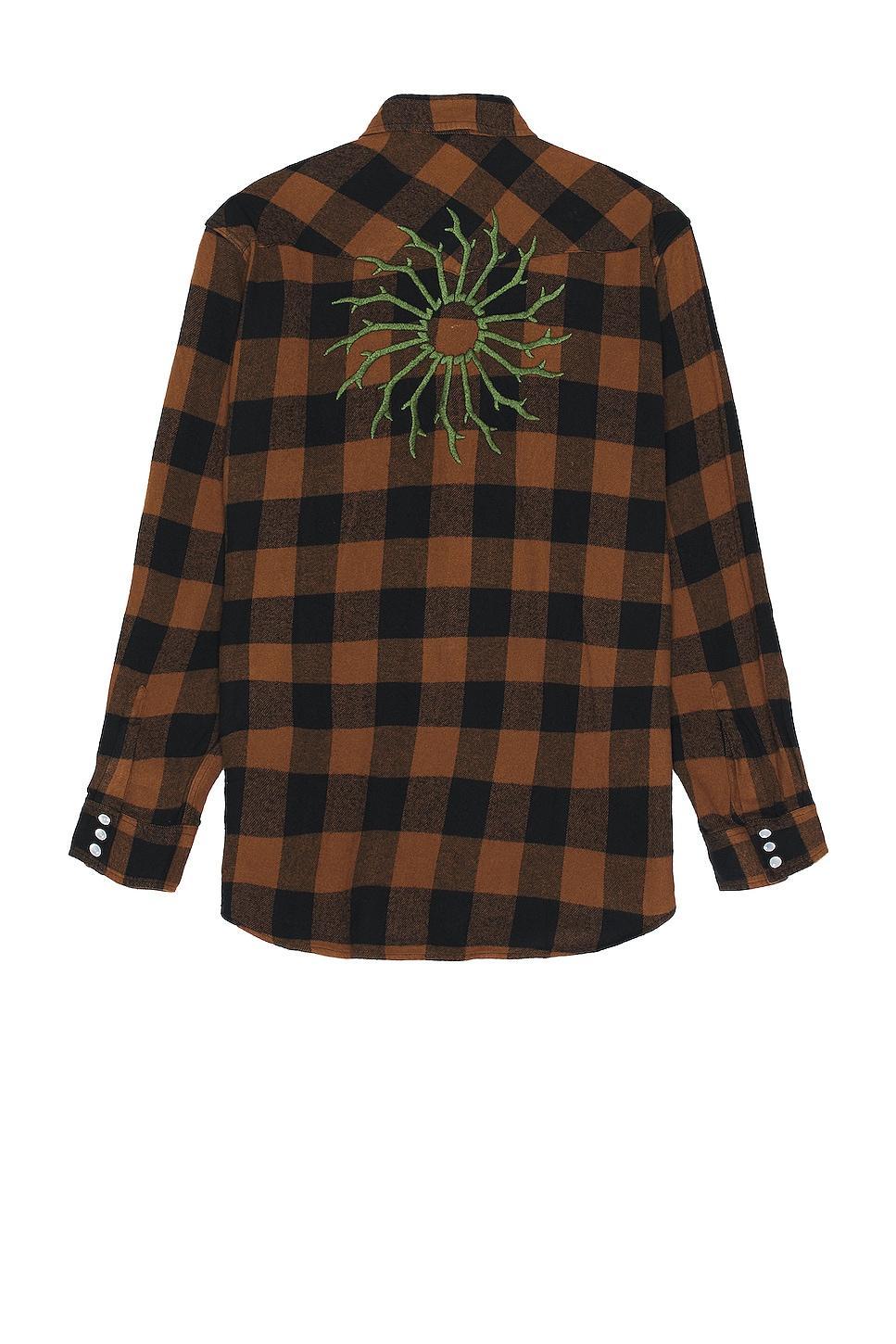 South2 West8 Western Shirt in Brown Product Image