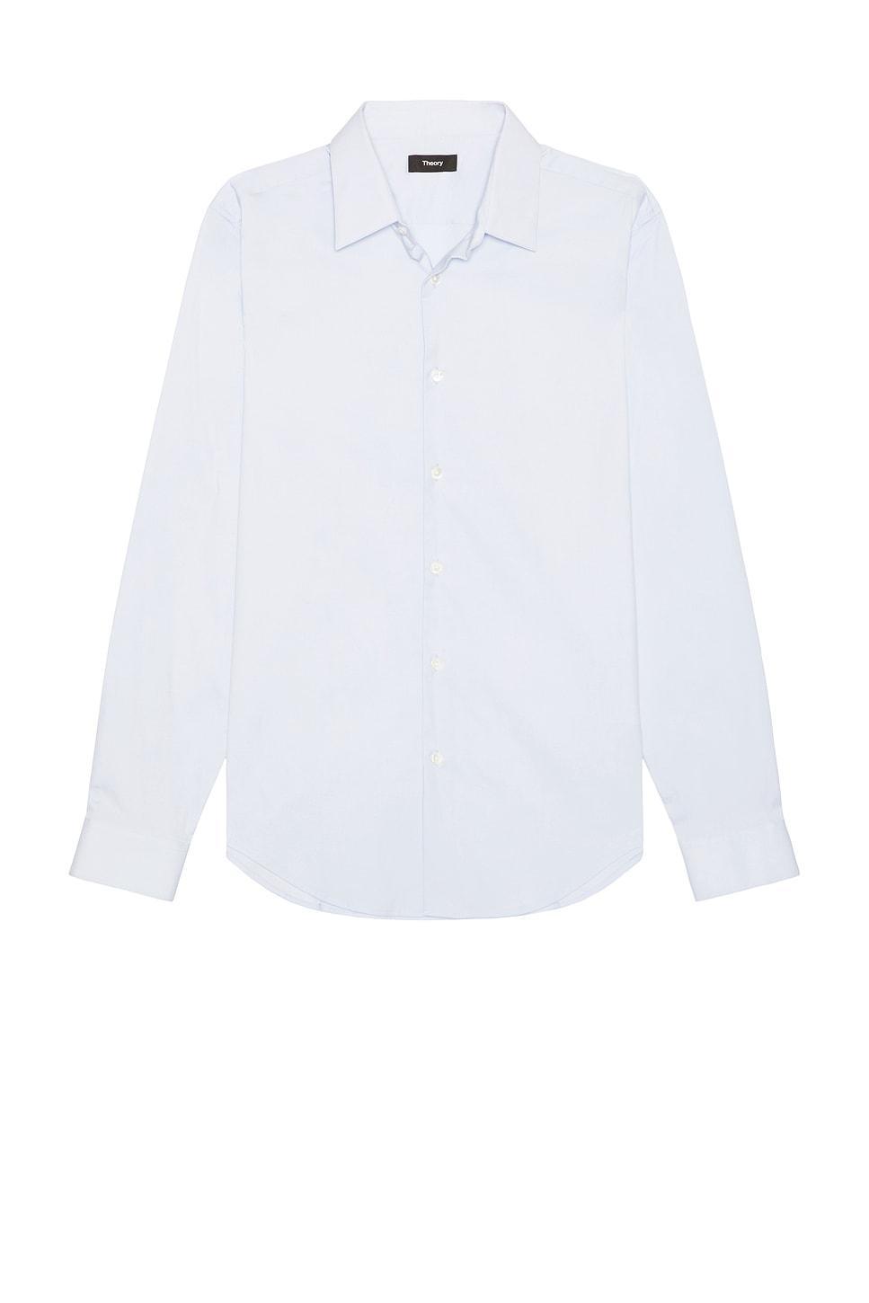 Mens Sylvain Wealth Poplin Long-Sleeve Shirt Product Image