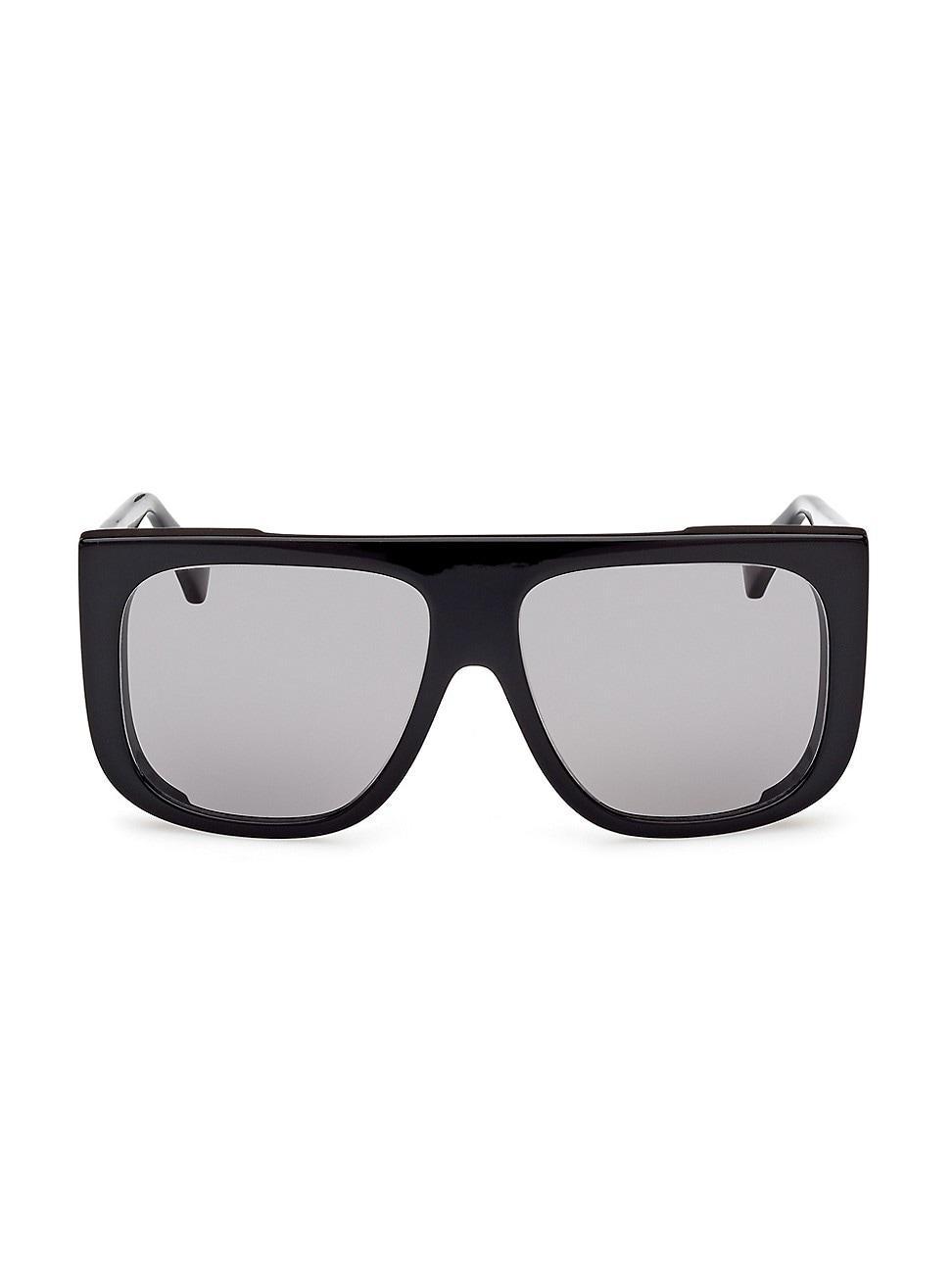 Womens Eileen 60MM Rectangular Sunglasses Product Image