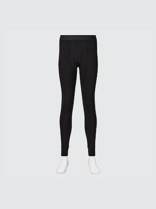 Mens Heattech Ultra Warm Tights Black Small UNIQLO US Product Image