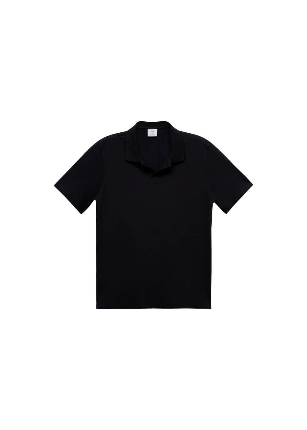 MANGO MAN - Slim-fit cotton-piquÃ© polo shirt khakiMen Product Image