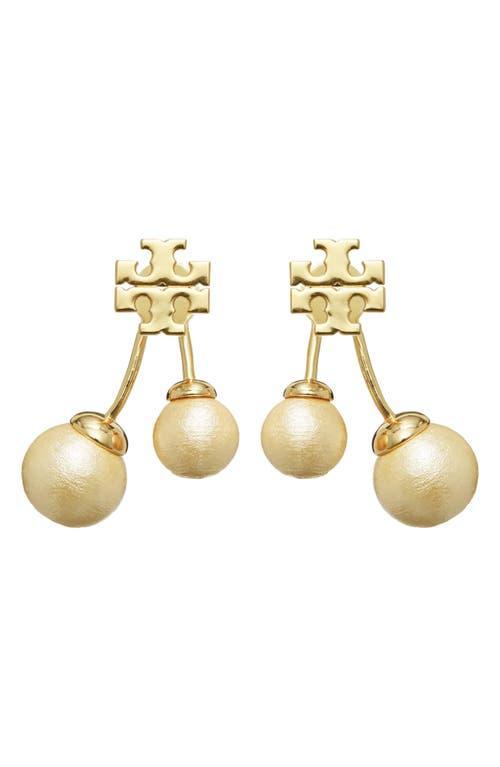 Tory Burch Kira Imitation Pearl Drop Earrings Product Image