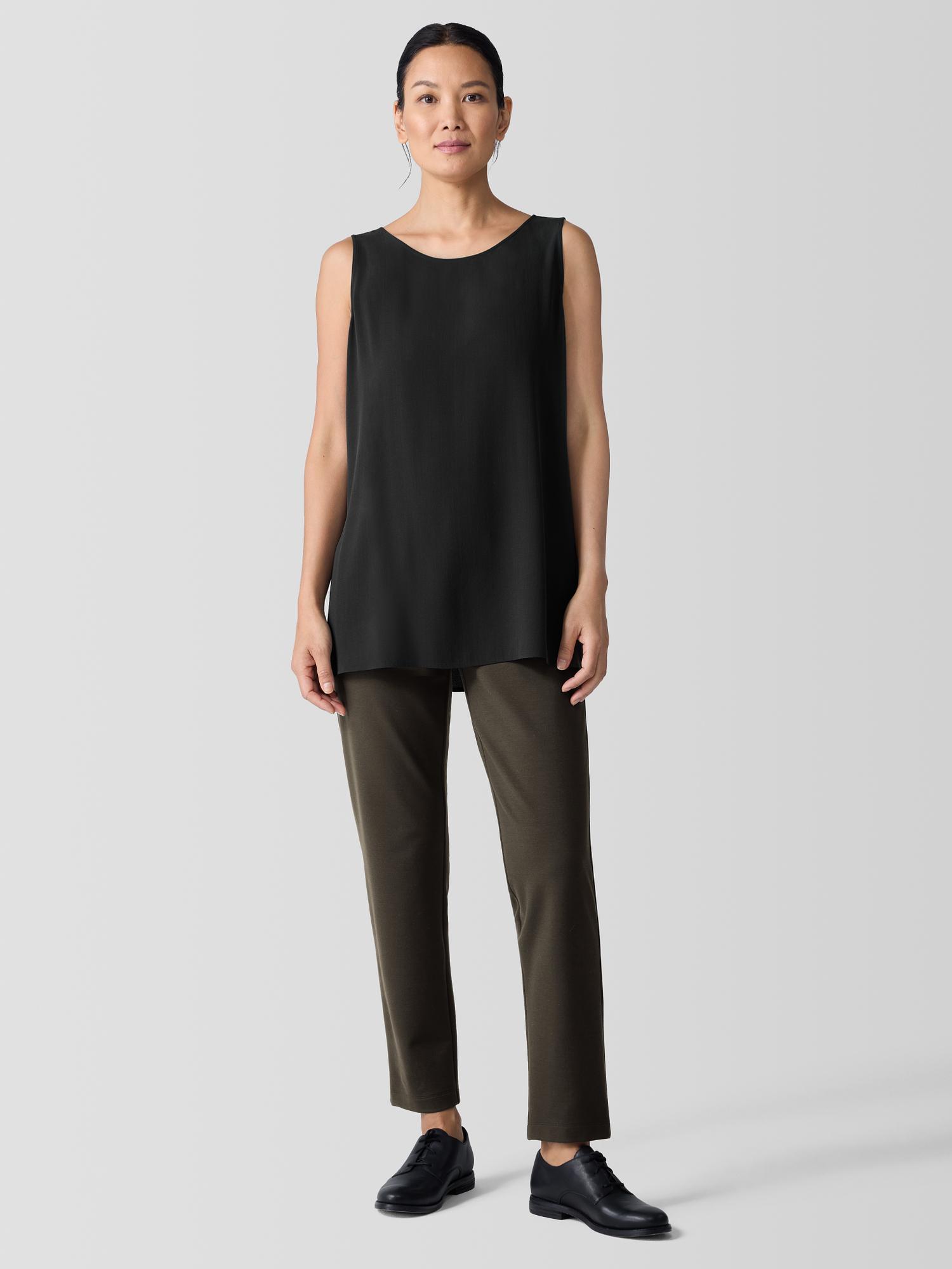 EILEEN FISHER Washable Flex Ponte Pantfemale Product Image