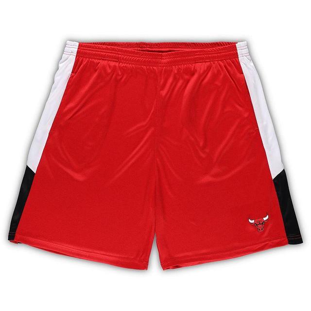 Mens Fanatics Branded Chicago Bulls Big & Tall Champion Rush Practice Shorts Product Image