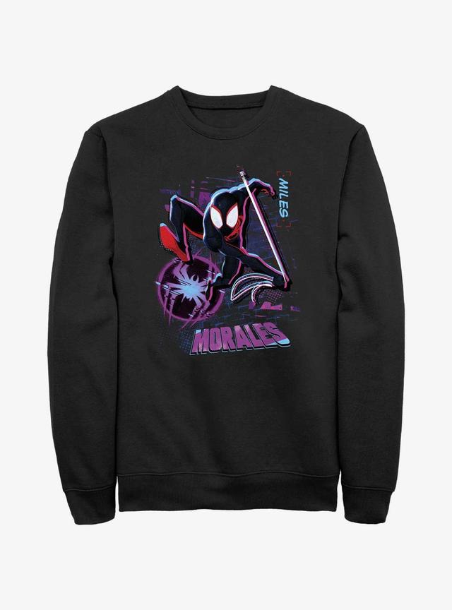 Marvel Spider-Man Miles Morales Street Swing Sweatshirt Product Image