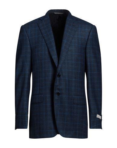 CANALI Man Blazer Blue Size 48 Wool Product Image