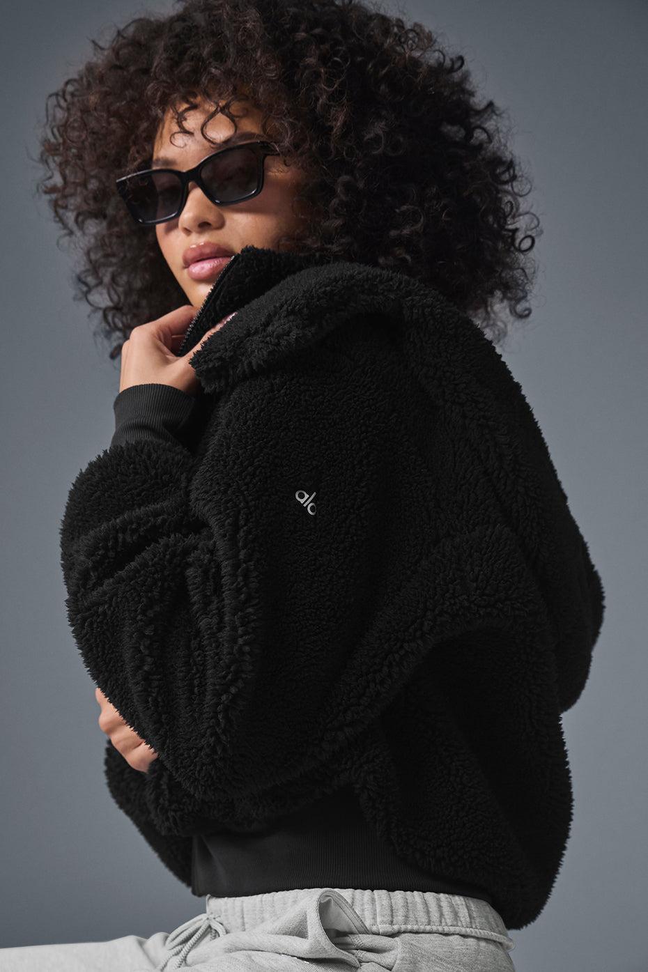 Foxy Sherpa Jacket - Black Product Image