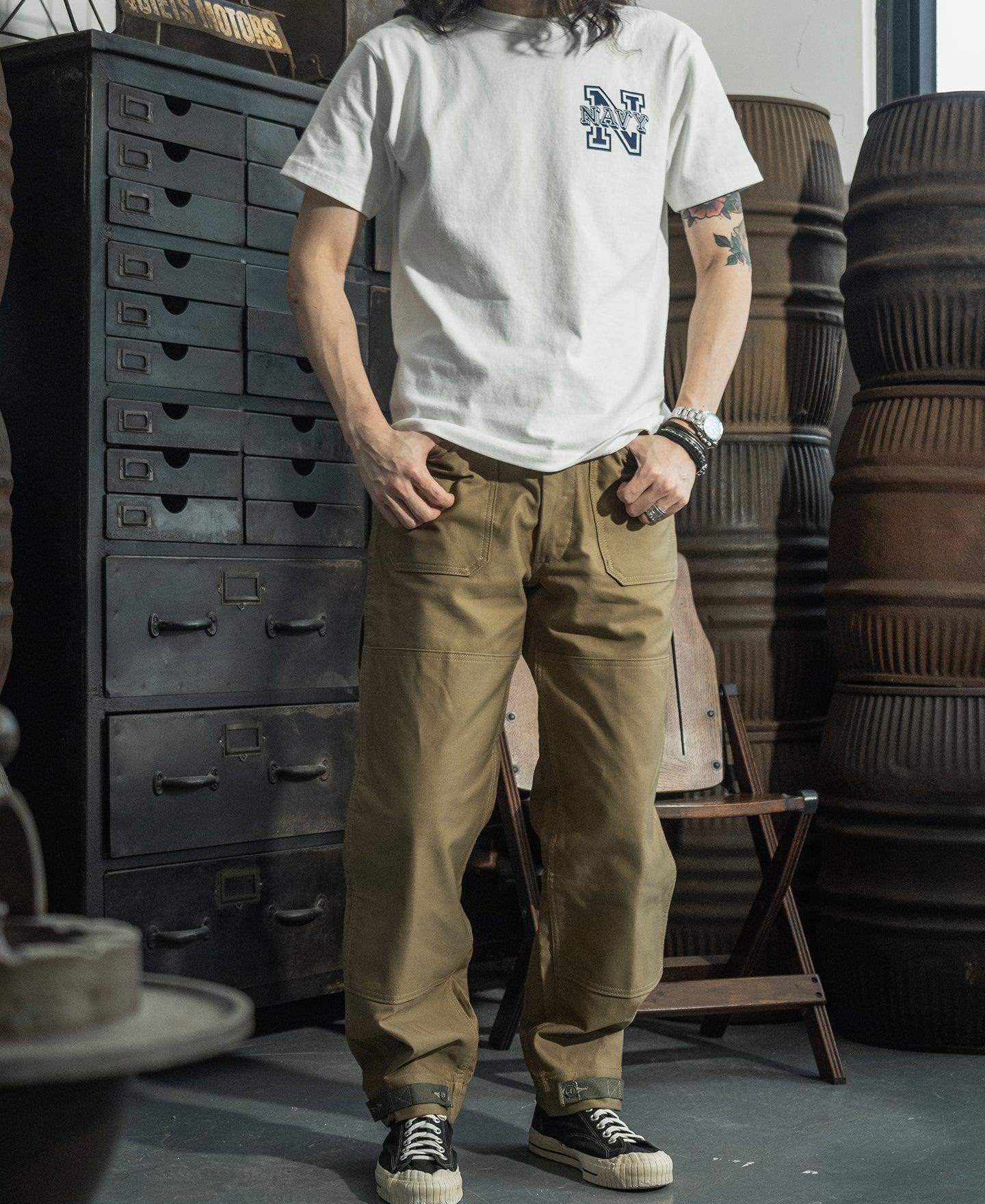 USN N-1 Deck Pants (Modified 3rd) - Khaki Product Image