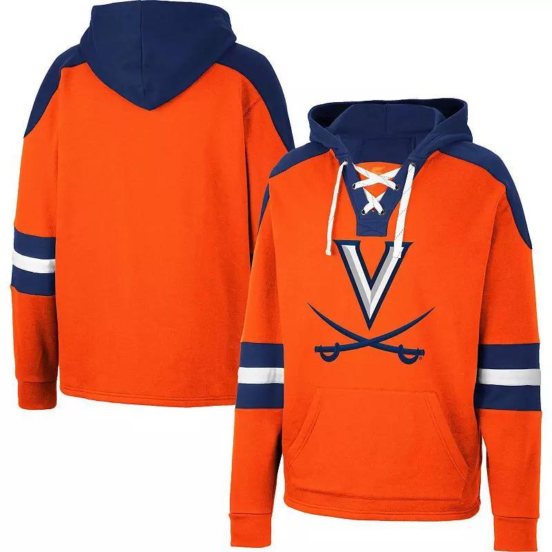 Mens Colosseum Virginia Cavaliers Lace-Up 4.0 Pullover Hoodie Product Image