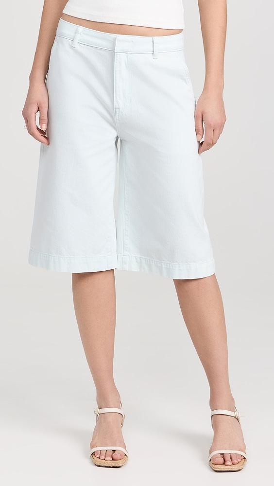 Vince Spring Twill Long Shorts | Shopbop Product Image