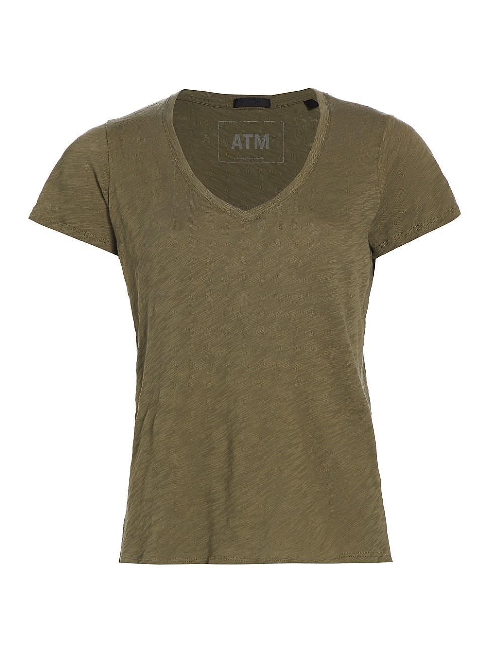 Womens Schoolboy V-Neck Tee Product Image