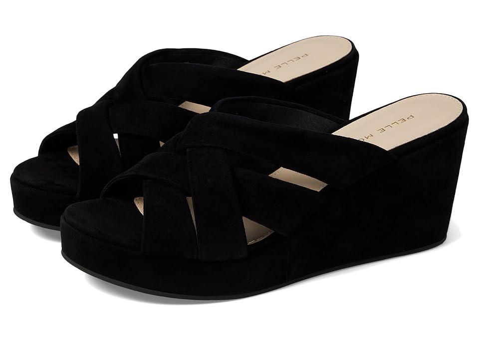 Pelle Moda Wilona Platform Wedge Slide Sandal Product Image