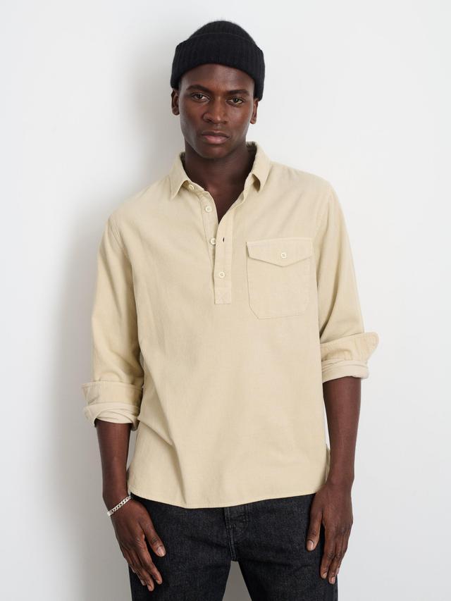 Carter Popover Shirt in Fine Wale Corduroy Male Product Image