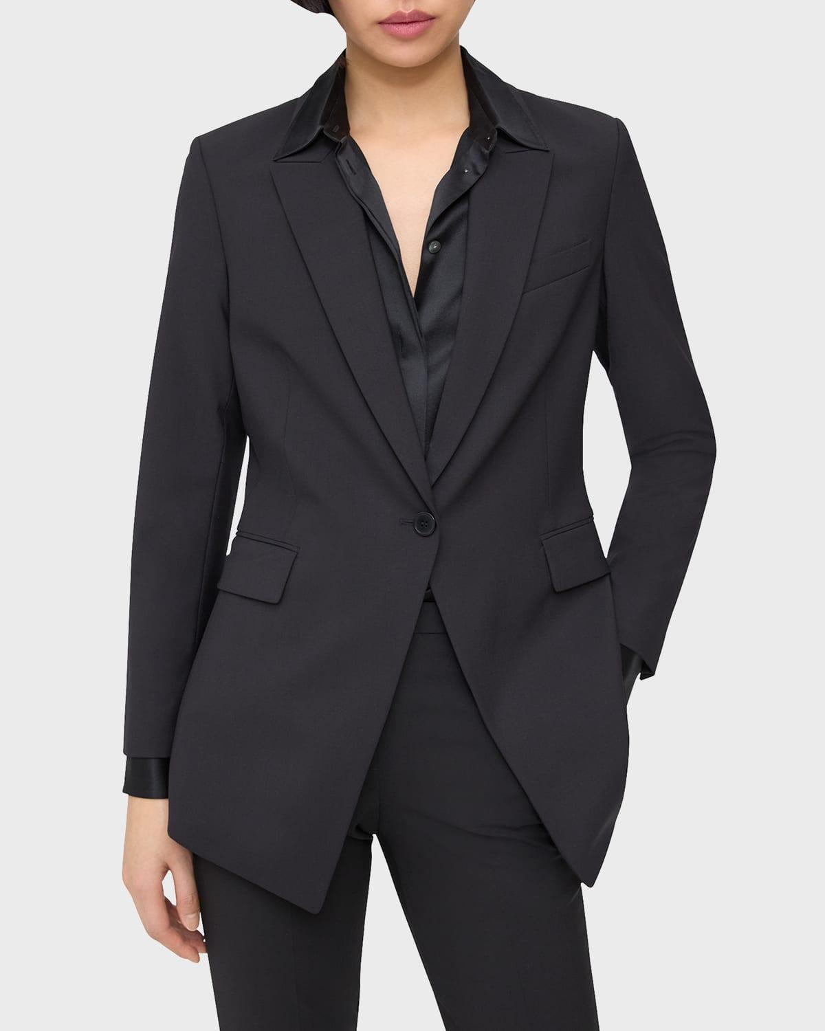 Theory Etiennette B Good Wool Suit Jacket Product Image