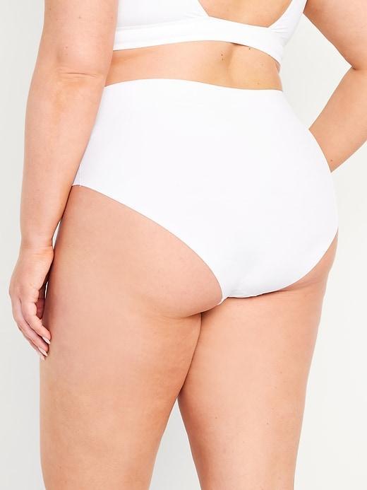 High-Waisted No-Show Brief Underwear Product Image